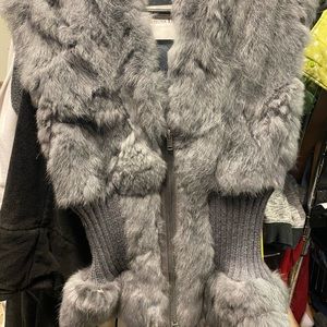 Patrizia Luca Milano 100% Rabbit Fur Vest SMALL
